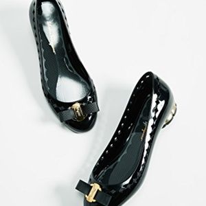 Salvatore Ferragamo Black Jelly Ballerina flats 7